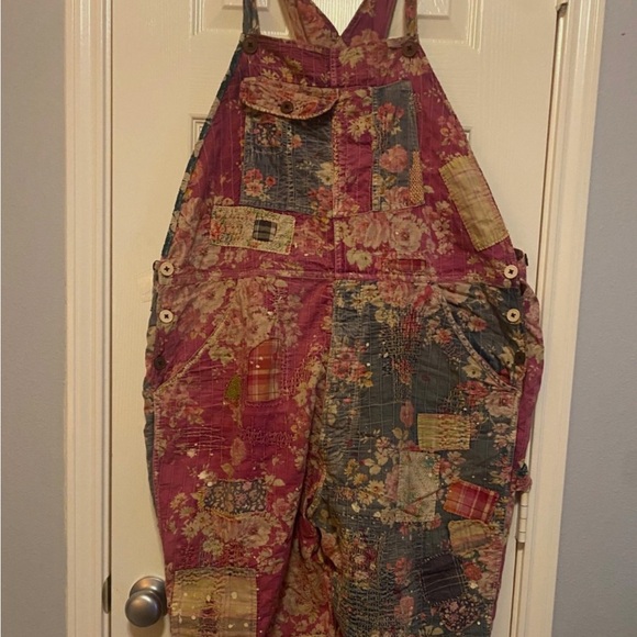 Magnolia Pearl Piecewise Love Overalls. One size, New, purchased and never worn. - Picture 2 of 10